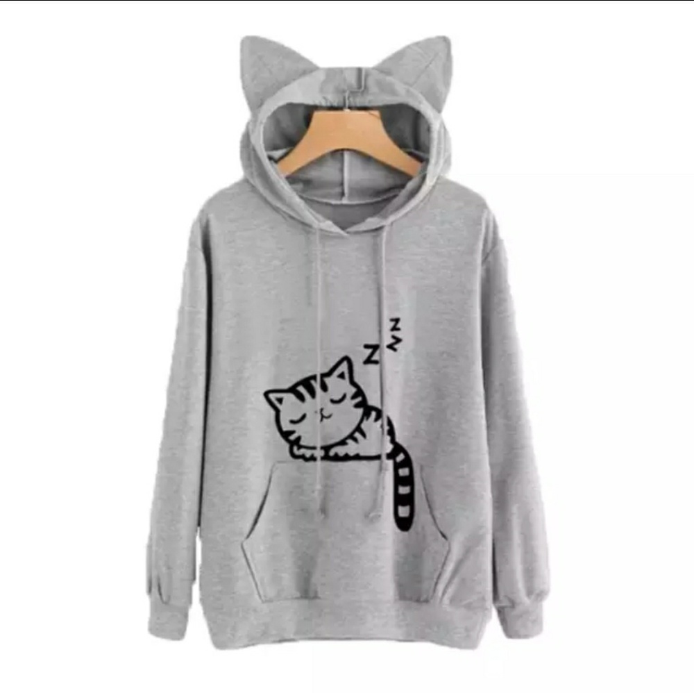 Kitty ear hoodie